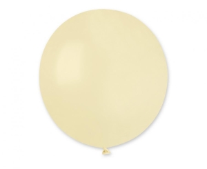Balon G220 pastel kula 75 cm - Butter 103 1 szt Gemar