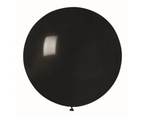 Balon G220 pastel kula 75 cm - czarna 14 1 szt Gemar