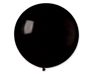 Balon G30 pastel kula 80 cm - czarna 14 1 szt Gemar
