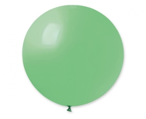 Balon G30 pastel kula 80 cm - zielona miętowa 77 (macaron) 1 szt Gemar