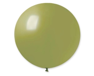 Balon G30 pastel kula 80 cm - zielona oliwkowa 98 1 szt Gemar