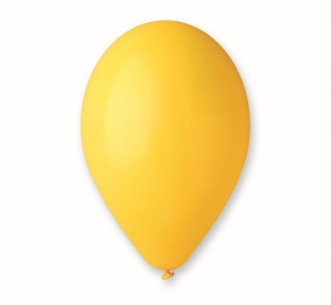 Balony G90 pastel 10 cali - ciemnożółte 03 100 szt Gemar