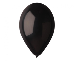 Balony G90 pastel 10 cali - czarny 14 100 szt Gemar