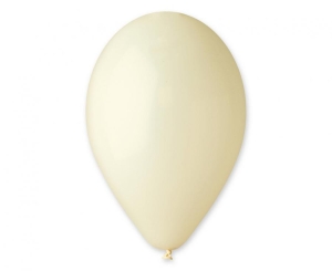 Balony G90 pastel 10 cali - kość słoniowa 59 100 szt Gemar (macaron)