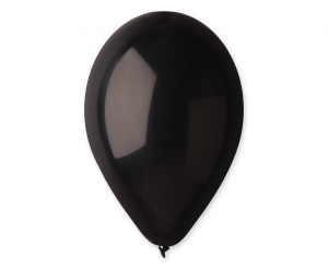 Balony Premium czarne 10 cali 10 szt Gemar