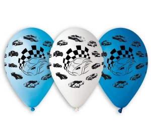 Balony Samochody 12 cali 5 szt