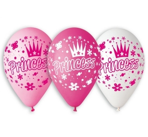Balony Księżniczki 12 cali 5 szt
