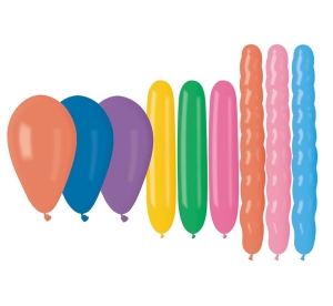 Balony różne kształty 15 szt