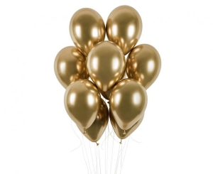 Balony GB120 shiny 13 cali - złote 50 szt Gemar