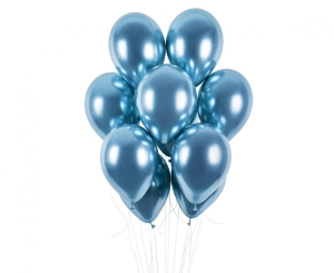 Balony GB120 shiny 13 cali - niebieskie 50 szt Gemar