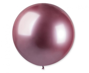 Balon GB30 kula shiny 80 cm - różowa 91 1 szt Gemar