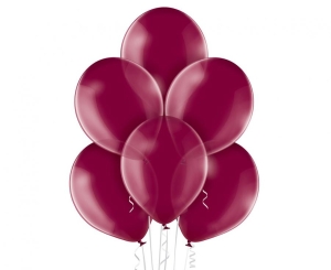 Balony Crystal Burgundy B105 12 cali 100 szt Belbal