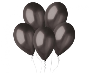 Balony GM110 metal 12 cali - czarne 65 100 szt Gemar