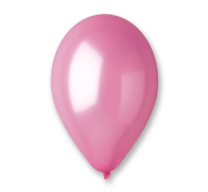Balony GM90 metal 10 cali - różowe 33 100 szt Gemar