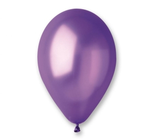 Balony GM90 metal 10 cali - fioletowe 34 100 szt Gemar