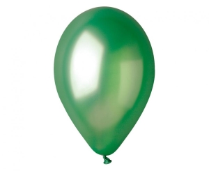 Balony GM90 metal 10 cali - zielone 37 100 szt Gemar