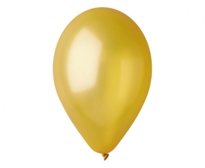 Balony GM90 metal 10 cali - złote 39 100 szt Gemar