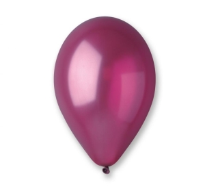 Balony GM90 metal 10 cali - bordowe 52 100 szt Gemar