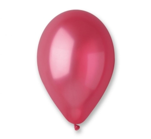 Balony GM90 metal 10 cali - wiśniowe 53 100 szt Gemar