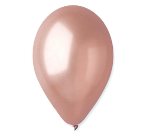Balony GM90 metal 10 cali - różowo-złote 71 100 szt Gemar