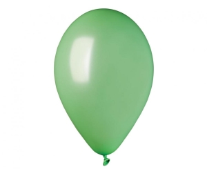 Balony GM90 metal 10 cali - zielone miętowe 94 100 szt Gemar