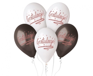 Balony Gratulacje! 13 cali 5 szt