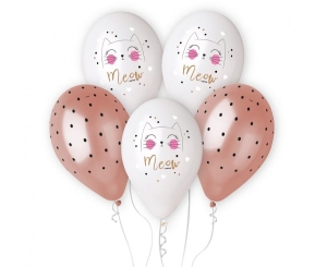 Balony Kotek 13 cali 5 szt