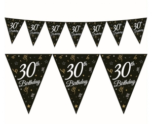 Girlanda papierowa Beauty&Charm z flagami 30 28 x 270 cm