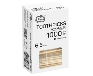 Wykałaczki pak. indywidualnie (foliowane) 1000 szt