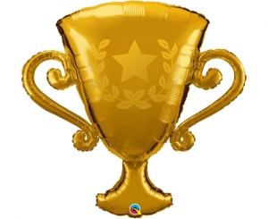 Balon foliowy złoty puchar Golden Trophy 39 cali