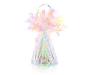 Ciężarek foliowy do balonów z helem iridescent 145 g 1 szt
