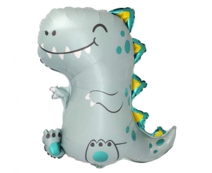 Balon foliowy 24 cale - Mały Dino - Rex pakowany