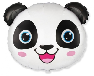 Balon foliowy 24 cale - Panda pakowany