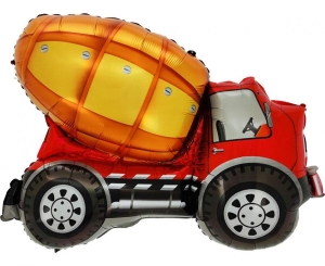 Balon foliowy Betoniarka 67x47cm