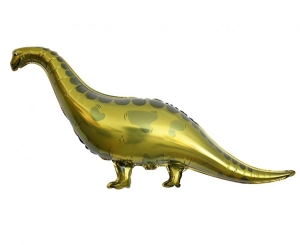 Balon foliowy Dinozaur- Brachiozaur zielony 99x56cm