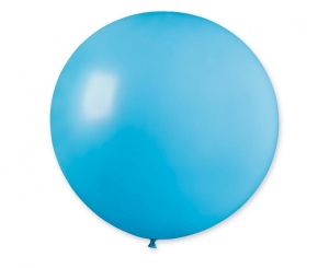 Balon G30 pastel kula 0.80m - błękitna 09
