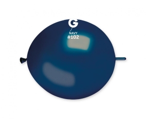 Balony Gemar 13 cali pastel do girland navy blue 100 szt