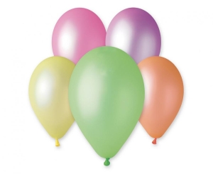 Balony Gemar 13 cali pastel fluor mix 50 szt