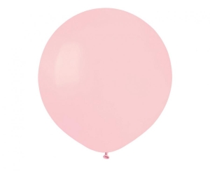 Balony Gemar 19 cali pastel pudrowe różowe 25szt.