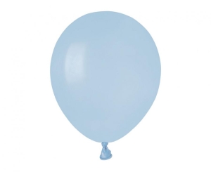 Balony Gemar 5 cali pastel pudrowe błękitne 100 szt