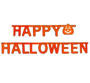 Girlanda "Happy Halloween" 160 cm