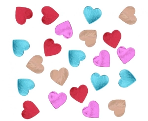 Konfetti papierowe Love is in the air mix 150 szt