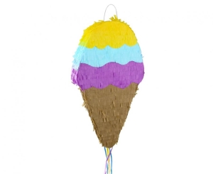 Piniata Lody w wafelku 23x7.5x43cm