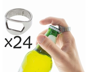 I Otwieracz do butelek "Pierścionek" op. 24 szt WYPRZ