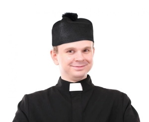 Czapka księdza "Biret" rozm. un