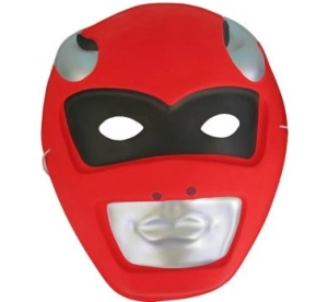 Maska "Robot Czerwony" PVC