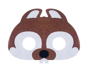 Maska filcowa Bóbr 17.5x13.5 cm