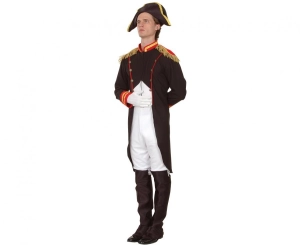 Strój dla dorosłych Napoleon (kapelusz płaszcz spodnie z nakładkami ) rozm.52