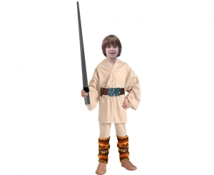 Strój dla dzieci Galaktyczny Wojownik (top spodnie pasek) rozm. 110/120 cm