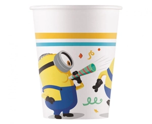 Kubeczki papierowe (WM) Minions Rise of Gru 200ml 8 szt